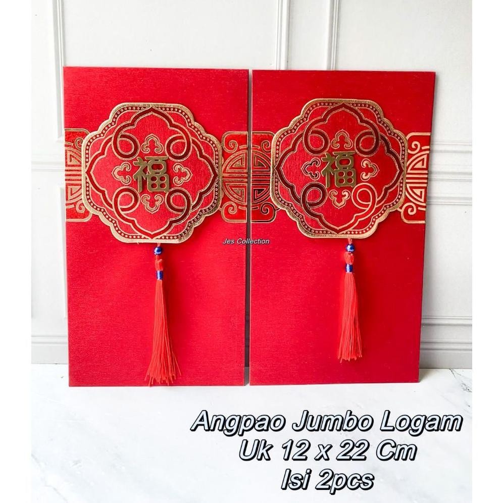 

Terbaru Angpao Imlek Jumbo Besar Tebal Amplop Fu Fuk / Grosir Angpao Original