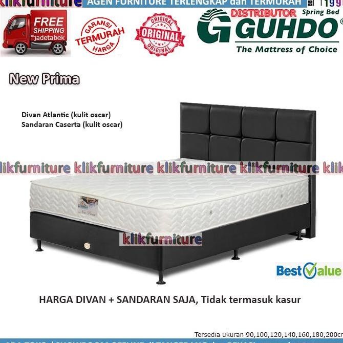 Divan + Sandaran Guhdo (100X200) Atlantic Caserta Springbed
