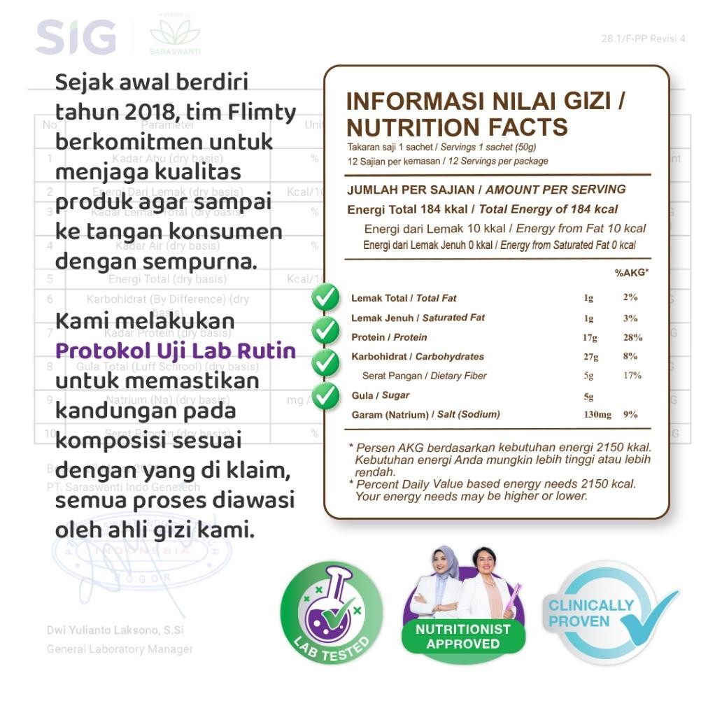 

Terlaris Flimeal (Meal Replacement) - 1 Box (Isi 12 Sachet) - Coklat Susu Sd-46
