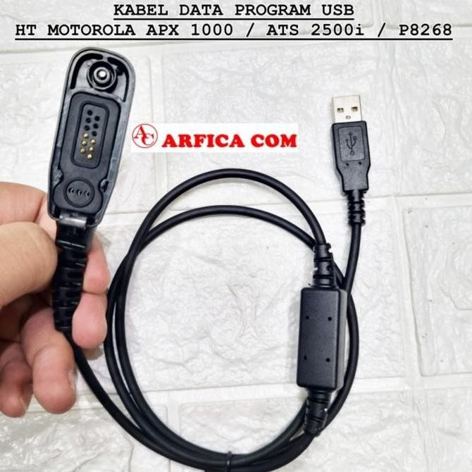 BEBAS ONGKIR - KABEL DATA PROGRAM / KABEL PROGRAM HT MOTOROLA APX1000 ATS2500i P8668i