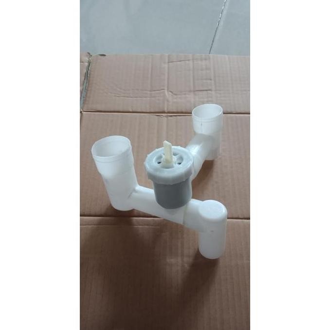 TERLARIS - Valve Drain Komplit Mesin Cuci Aqua 2 Tabung Qw-870Xt Qw 870Xt