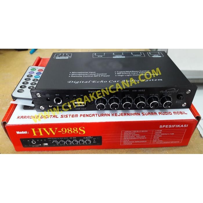 AMPLIFIER KARAOKE MOBIL