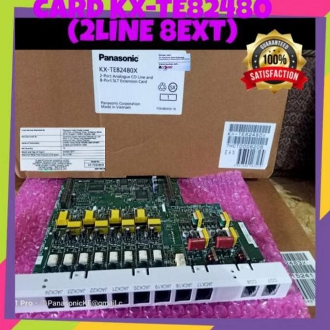 NEW EXPAND CARD KX-TE82480 2LINE 8EXT FOR PABX KX-TES824/KX-TEM824