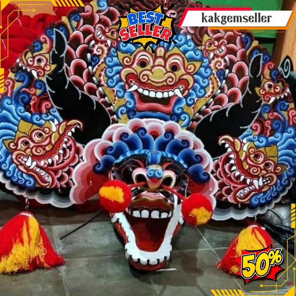 

Bisa Cod Cuci Gudang Barongan Rampak Telon Jamang Cat Air Brush Bonus Kemul Panjang Dan Pentul Tinggal Pakai Ukuran Anak Promo Barongan Plipit Romo Mainan Anak Barongan Anak Sd Brongan Plipit Premium / Barongan Spon Caplok Kain Panjang / Barongan Ponorogo