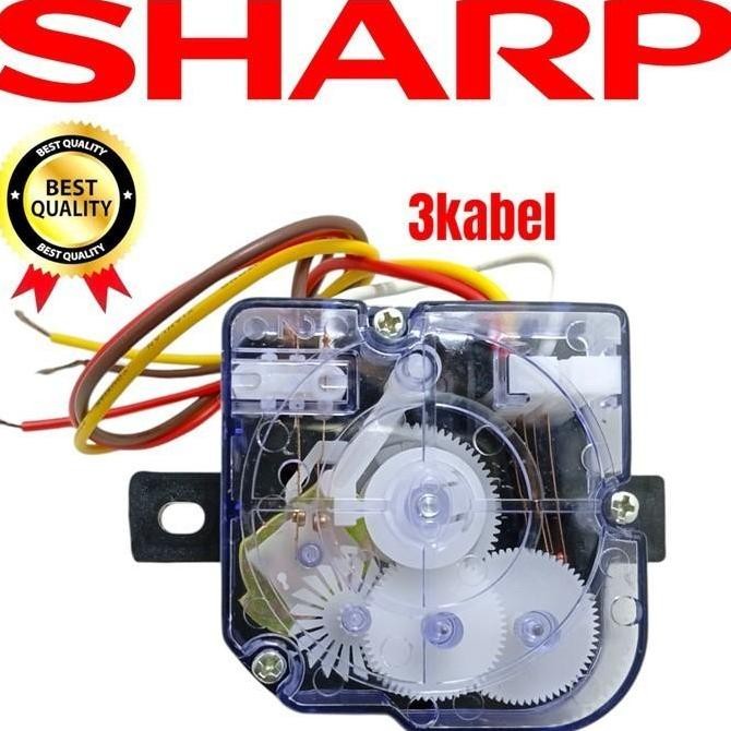 TERBARU - ORIGINAL timer mesin cuci sharp 2 tabung ES-T85MW