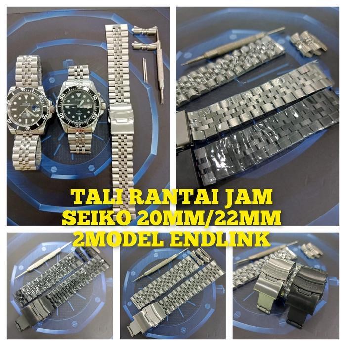 rantai jam tangan Seiko jubile 22mm