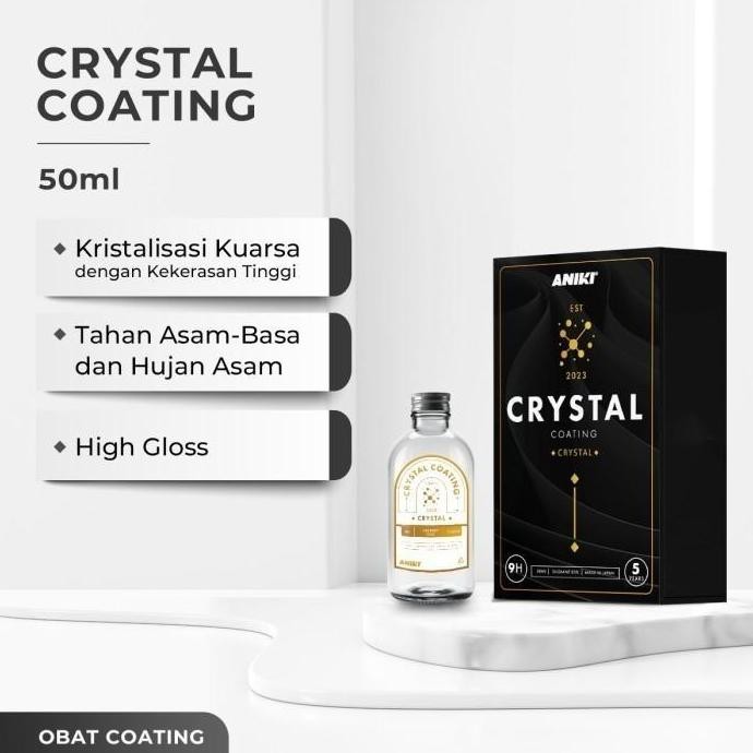TERLARIS - Aniki Crystal Coating - Coating mobil / Coating Motor