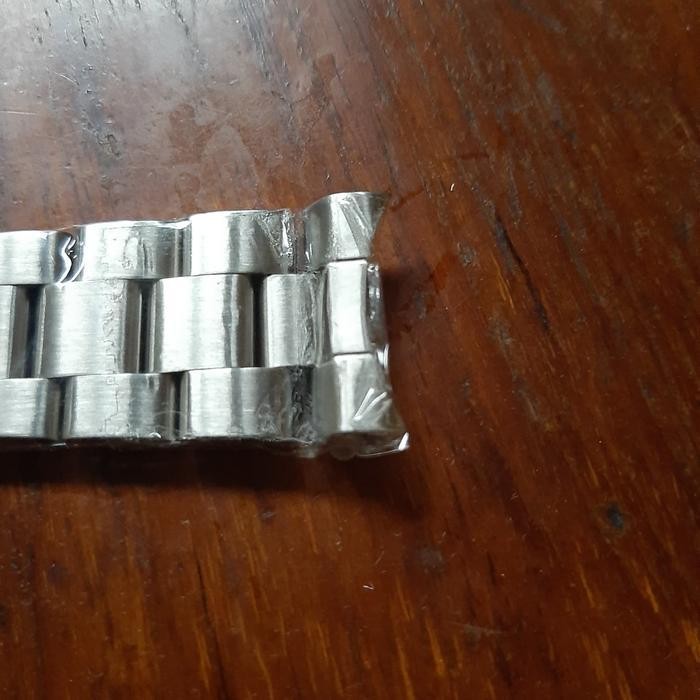 tali rantai oyster seiko - 22mm tali rantai jam tangan solid stainless