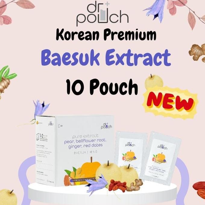 

TERLARIS - Dr.Pouch Korean Premium Baesuk Pir 10 pouch ( buah )