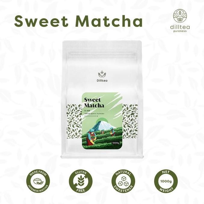 

Dilltea - Sweet Matcha Powder 1 Kilogram. Powder Matcha Untuk Cafe (Mine)
