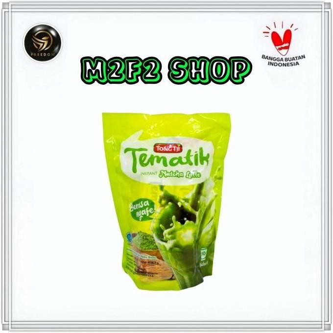 

Teh Bubuk Tong Tji Tematik Rasa Matcha Latte | Hijau Bag - 24,7 Gr (Harga 1 Pouch) (Mine)