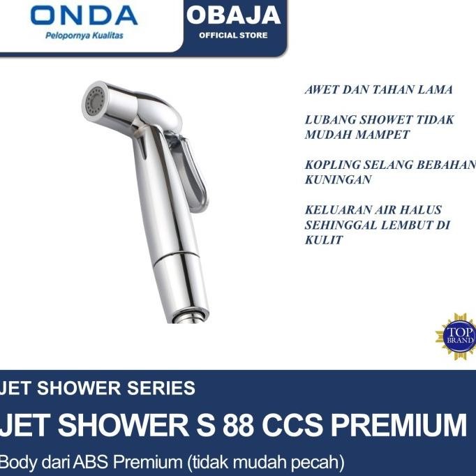Terlaris Onda Jet Shower S 88 Ccs / Jet Shower Onda / Shower Cebok S 88 Ccs Onda