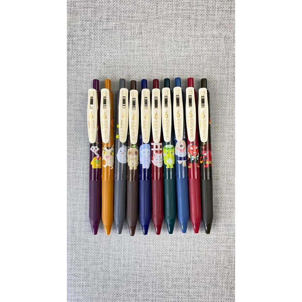 

Zebra Pulpen Gel Sarasa Clip 05 Mm Monster Vintage - Limited Series 1Pcs