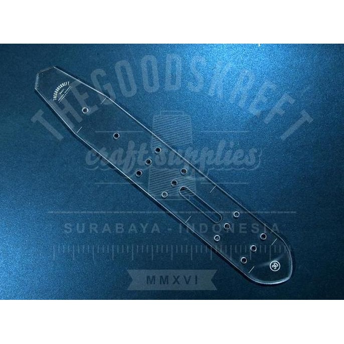 

Belt Pattern / Template / Mal / Penggaris Sabuk Lebar 30Mm