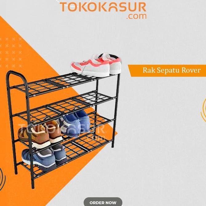 Rak Sepatu Rover Tiang Besi