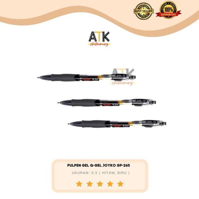 

Pulpen Joyko Gel Cetek Q Gel Gp-265 0.5 Atk
