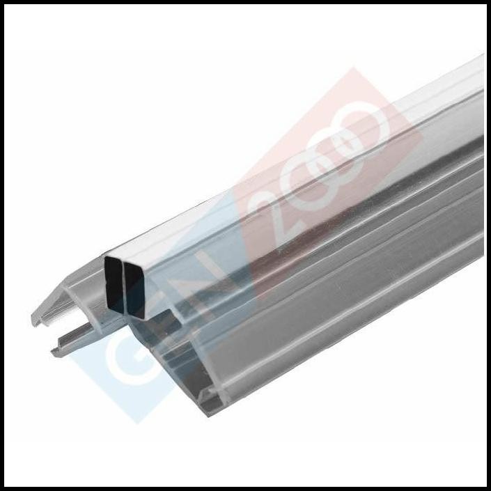 Magnetic Glass Clip Seal Pintu Kaca Sliding Klip Seal Magnet Shower