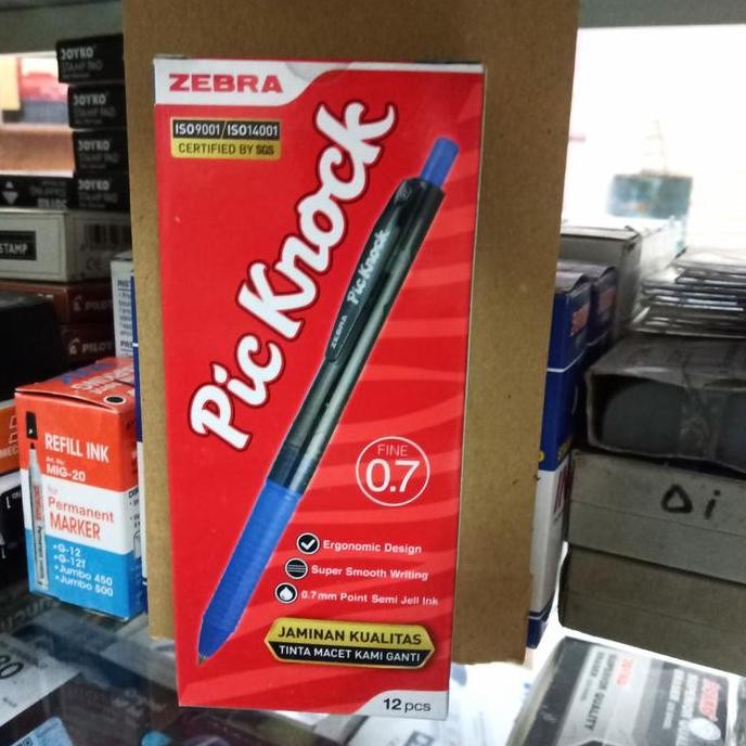 

Pulpen Pick Knock Zebra