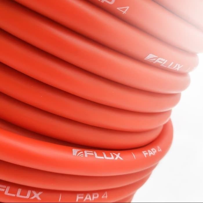 Kabel Ground / Negatif 4 AWG OFC FLUX Alto FAP 4 AWG Orange 1 meter Terbaik Berkualitas