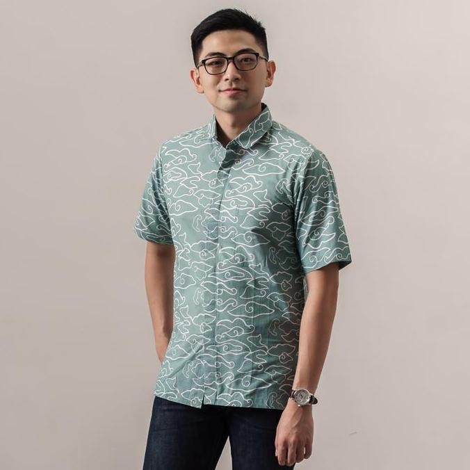 AWANI - MANDALAS KEMEJA BATIK LENGAN PENDEK