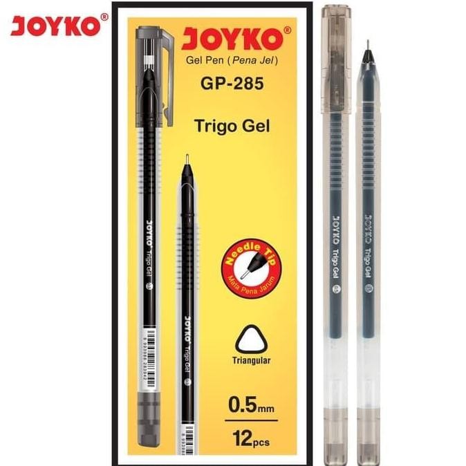 

Gel Pen Pulpen Pena Joyko Gp-285 Trigo Gel 0.5 Mm 1 Box 12 Pcs