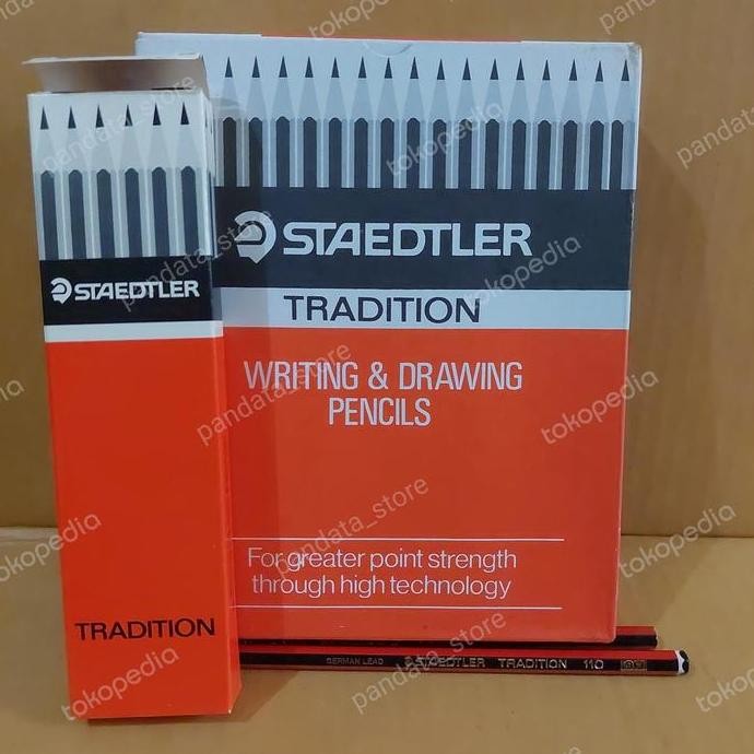 

Pensil Staedler Tradition Writing/Drawing 110 3H Original Murah