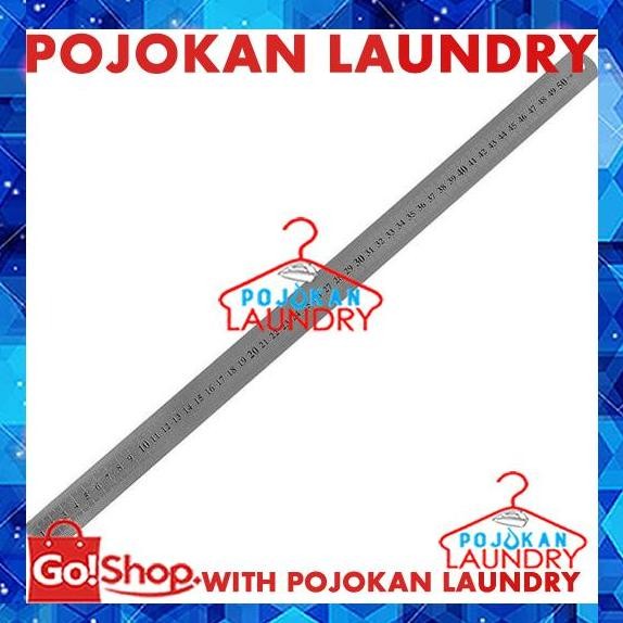 

Penggaris Jahit - Penggaris Bahan - Penggaris Besi Stainless 1 Meter