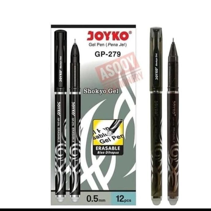 

Pen Gel Bisa Dihapus Joyko Gp 279 Hitam Aja Stationery