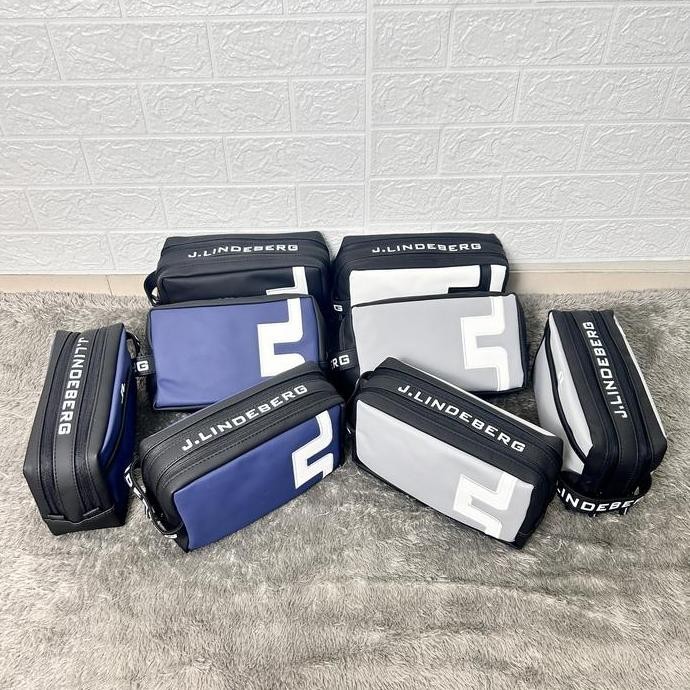 Terbaru J.Lindeberg Golf Hand Bag Pouch Tas Bola Import J.Lindeberg