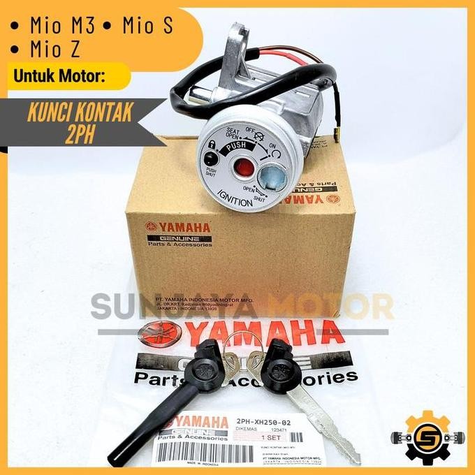 HOT SALE Kunci Kontak Set 2PH Keyset Original Yamaha Mio M3 Mio Z Mio S Kunci Motor 1 Set Key Set Ko