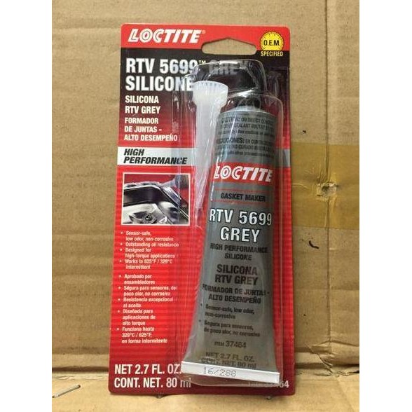 Promo LOCTITE 5699 SILICONE RTV GREY/LOCTITE GREY RTV/LEM GASKET COD