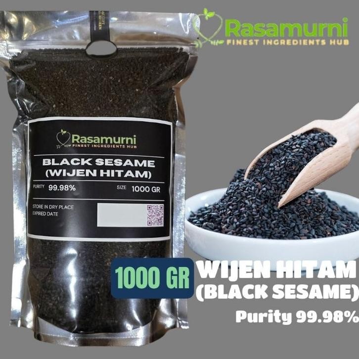 

Wijen Hitam Bla Sesame Natural 1 Kg