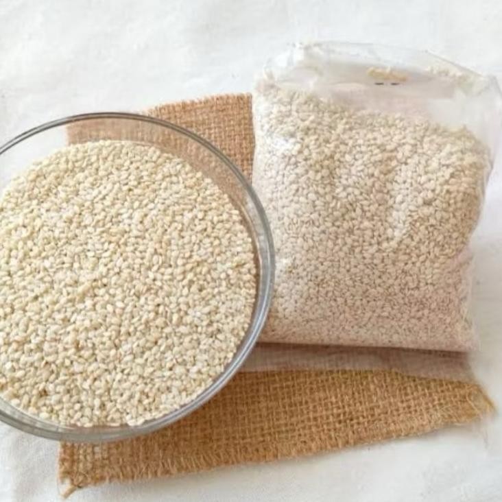 

Wijen Putih Sesame Gram1 Kga