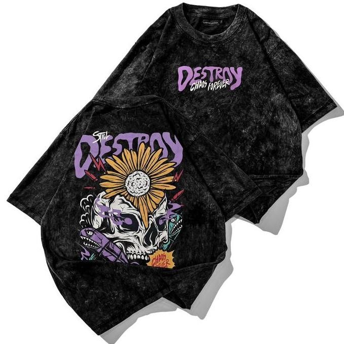 (Allthebest) VOLUME 11 OVERSIZE T-SHIRT WASH | BAJU KAOS OVERSIZE WASH PRIA DISTRO | BAJU KAOS OVERS