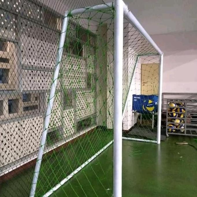 Tiang Gawang Futsal Portable 1Set Free Jaring Gawang