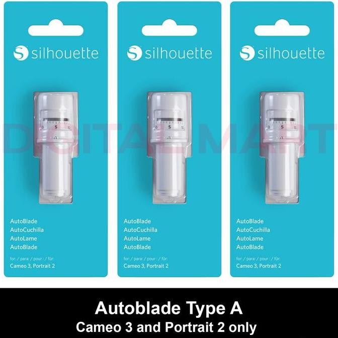 

Terlaris! Mata Pisau Cameo 3 / Portrait 2 Autoblade Holder Silhouette Auto Blade