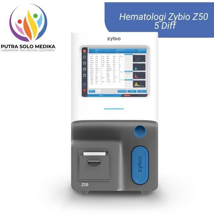 HEMATOLOGI ANALYZER 5 DIFF ZYBIO Z50 ORIGINAL DAN TERPERCAYA
