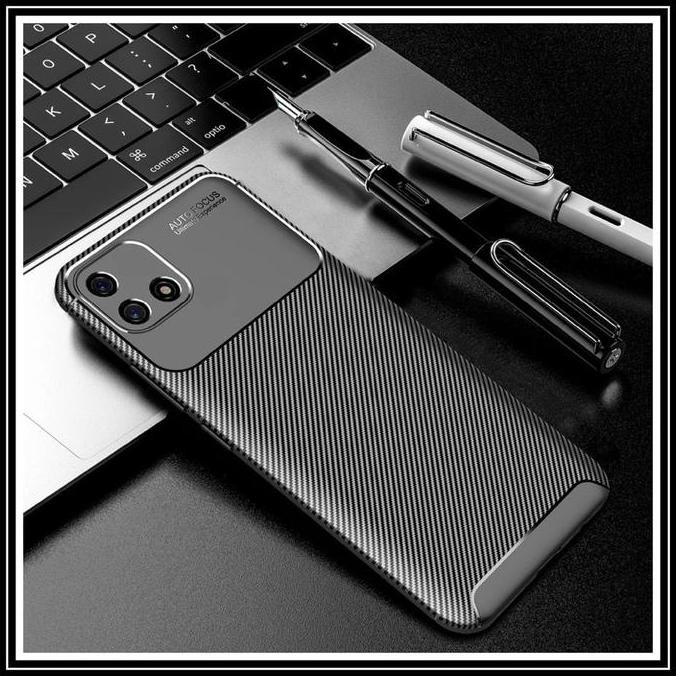 Baru Softcase Auto Focus Carbon Oppo A16E / A16K Silicone Original Casing