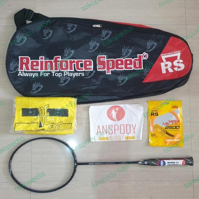 Sale Raket Badminton Rs Super Power 800 Original Tension Tinggi