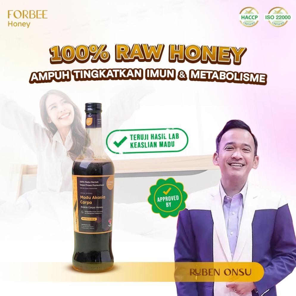 

(Terbaru) Madu Akasia Carpa Forbee Honey 800g/700g | Vitamin Daya Tahan Tubuh & Metabolisme | Obat Herbal Alami Insomnia Tipes Tumor (Terlaris)