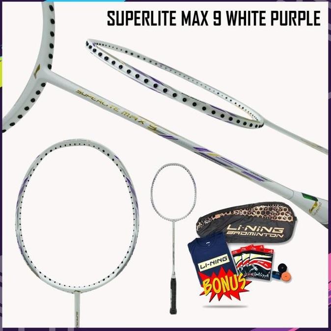 Sale Raket Lining Superlite Max 9 Original Ringan Power Balance