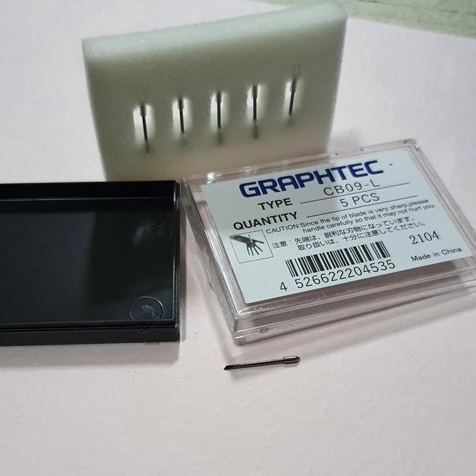 Cutter Blade Graphtec Cb09-L Low Grade Blade 1 Box Isi 5Pcs
