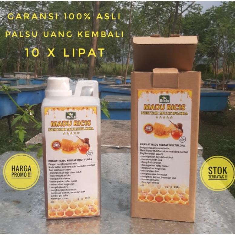

(Terbaru) PROMO 1 Kg Madu murni Multiflora Madu Randu Madu Kaliandra Madu Hutan Madu Asli Hutan Madu hitam pahit ( Raw Honey )Madu Multi Flora Madu mentah Honeycomb madu peras Madu ricis Madu multi flora Madu murni asli nektar multiflora (Terlaris)