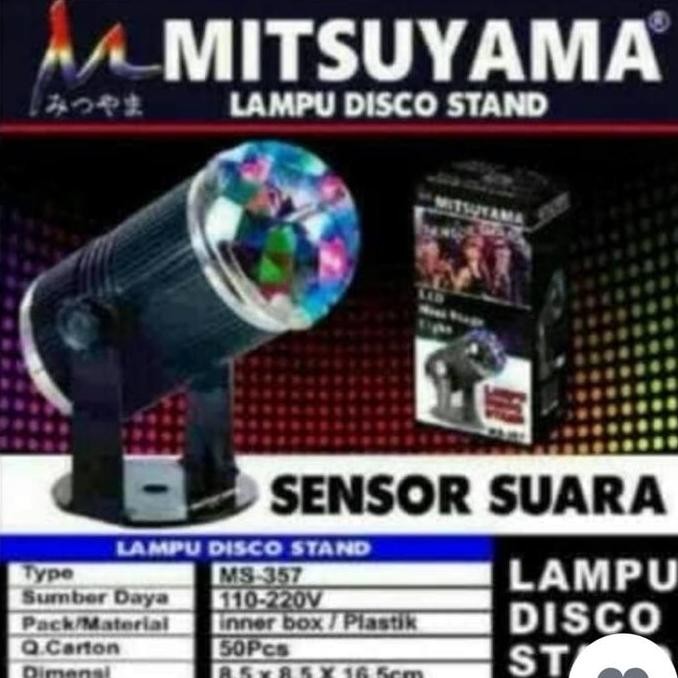 Lampu Disco Stand Mitsuyama Ms 357