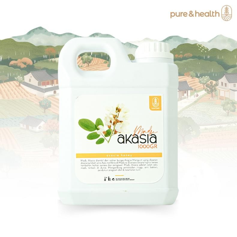 

(Terbaru) Madu Asli Akasia 1 Kg Madu Murni Natural Raw Honey (Terlaris)