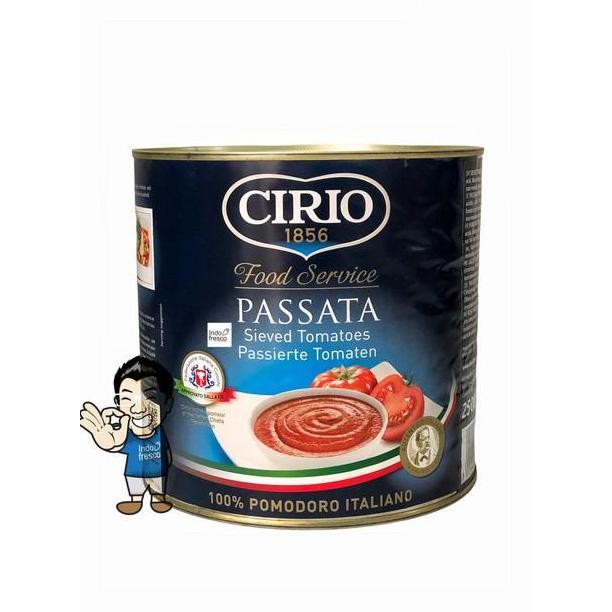 

Cirio Passata Sieved Tomatoes- Pasta Tomat 2500 g