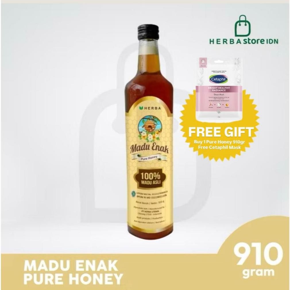 

(Terbaru) Madu Enak Pure Honey 910 gr madu dengan kualitas terbaik (Terlaris)