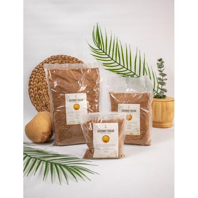 

Baru Gula Kelapa Organik Tani Organic 500gr - Coconut Sugar Natural 500 Gram