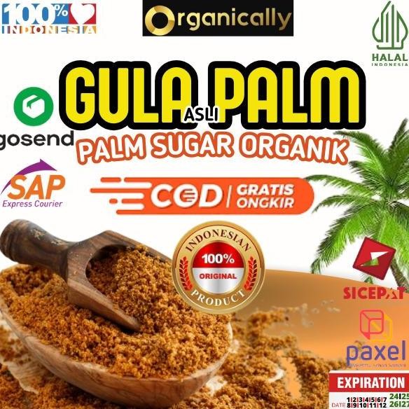 

Baru Gula Semut Organik 1kg - Palm Sugar Gula Aren Bubuk Premium