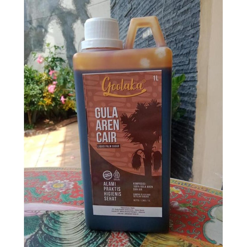 

Baru Gula Aren Cair Goolaka 1kg - Palm Sugar Murni BPOM